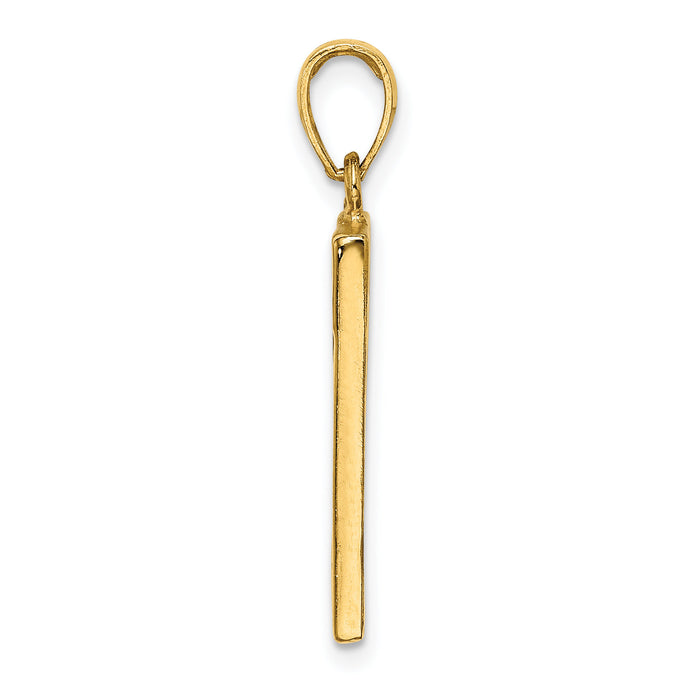14K SAN FRANCISCO Reversible Charm-K7181