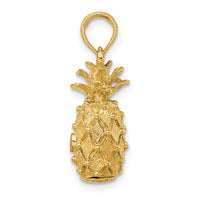 14K 3-D Pineapple Charm-K7182
