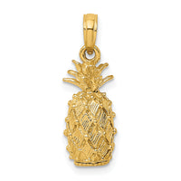 14K 3-D Pineapple Charm-K7182