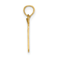 14K Polished Drum and Sticks Charm-K7186