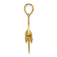 14K SAN FRANCISCO w/Cable Car Charm-K7187