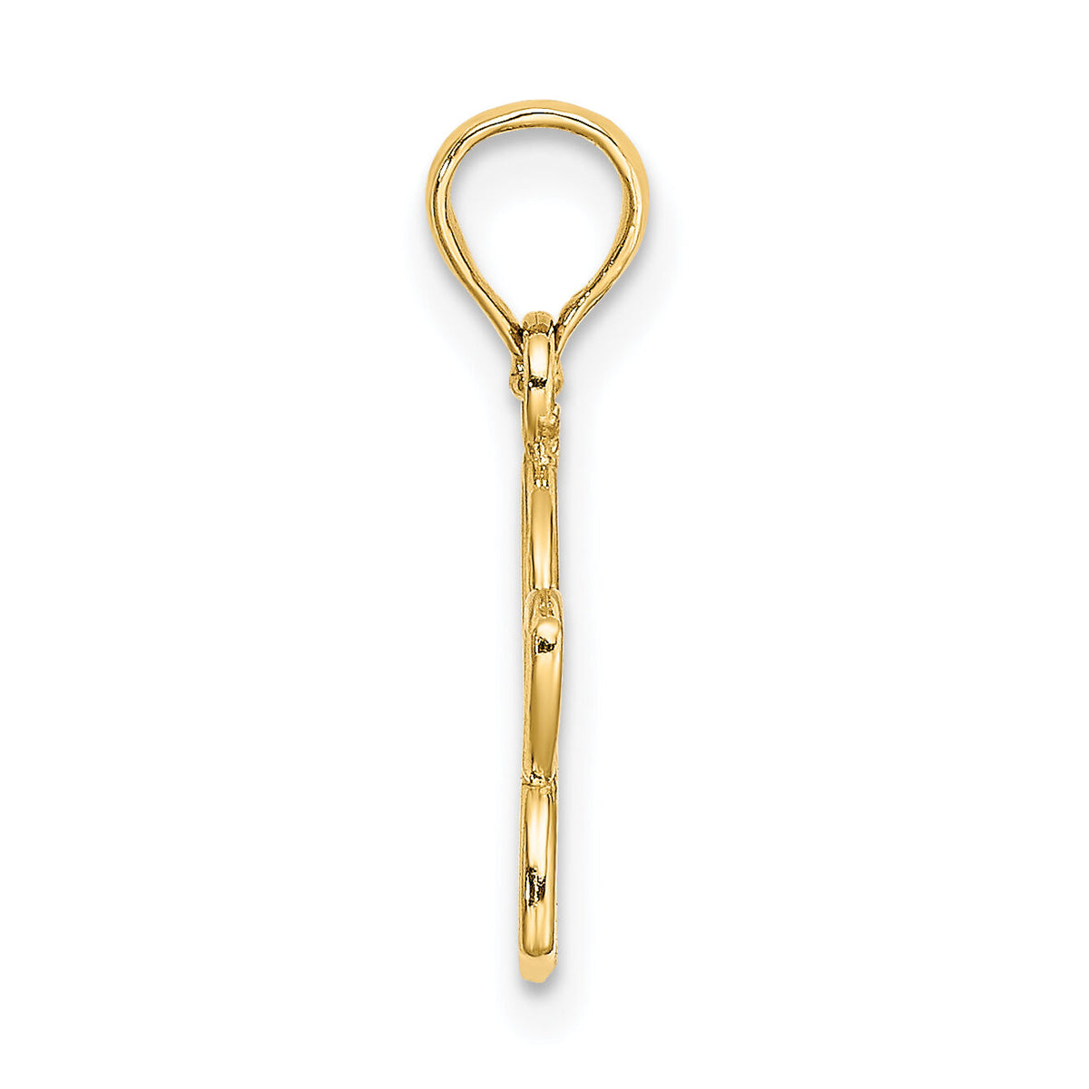 14k Cut Out Flower Charm-K7188
