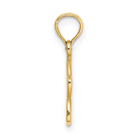 14k Cut Out Flower Charm-K7188