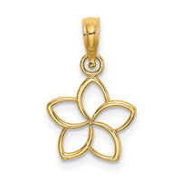 14k Cut Out Flower Charm-K7188
