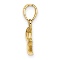 14K 2-D  Polished Lips Charm-K7213