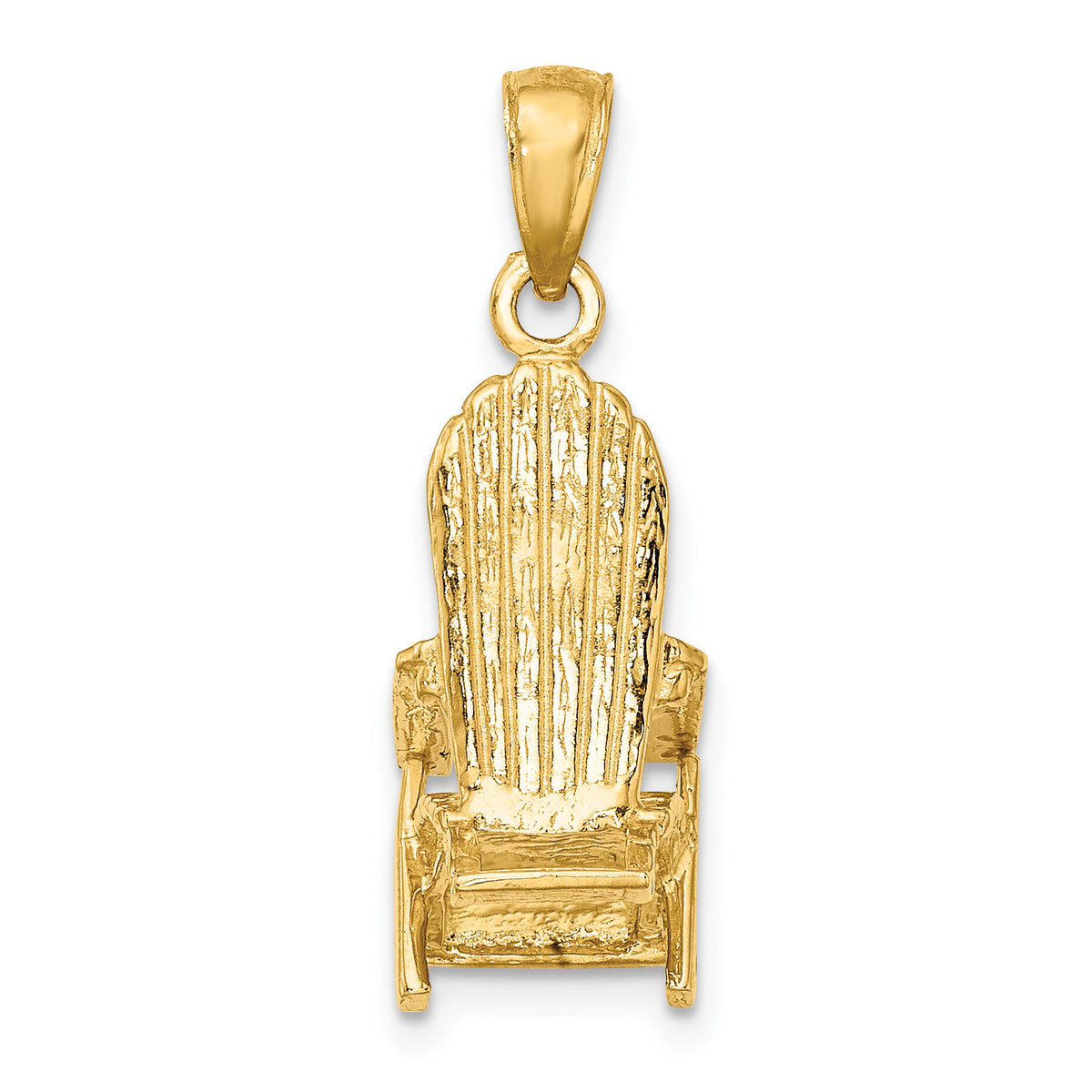 14K 3-D Beach Chair Charm-K7216