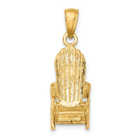 14K 3-D Beach Chair Charm-K7216