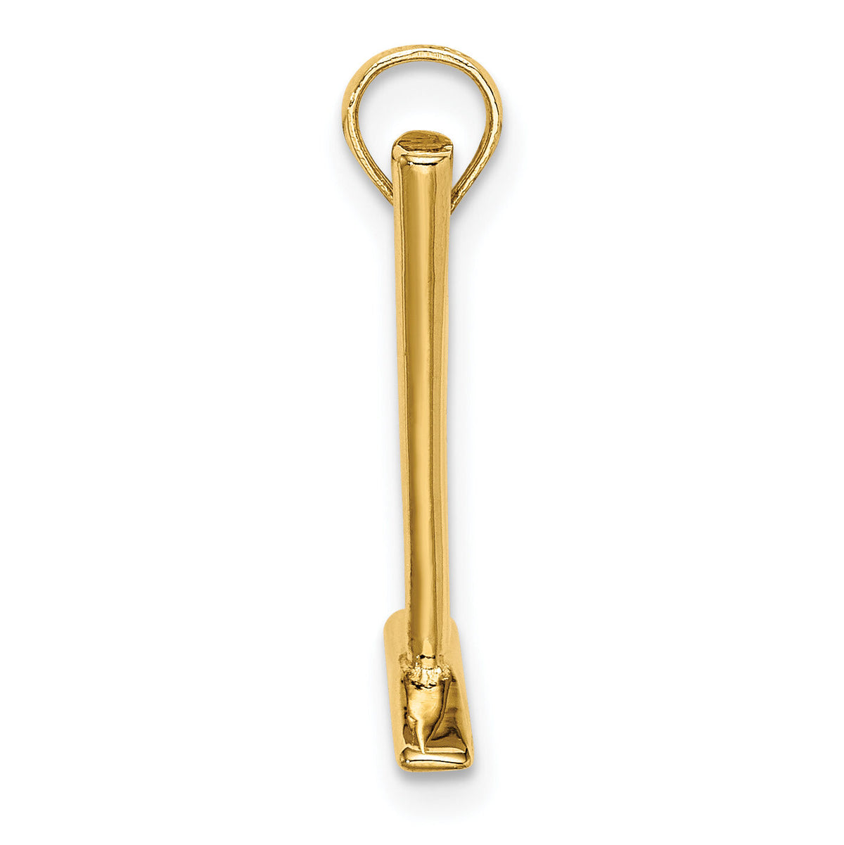 14K 3-D Hammer Charm-K7218