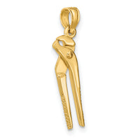 14K 3-D Moveable Pliers Charm-K7220