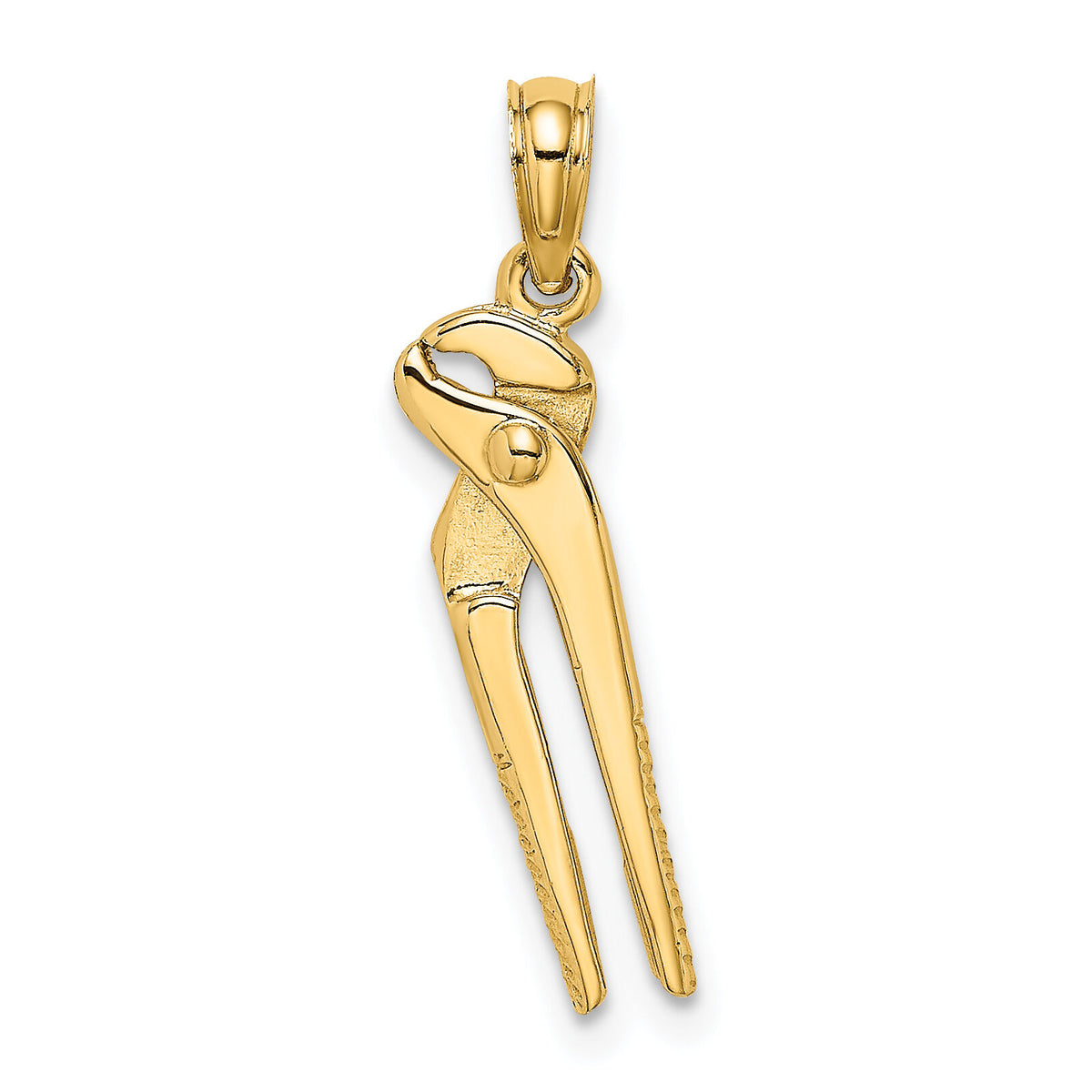 14K 3-D Moveable Pliers Charm-K7220