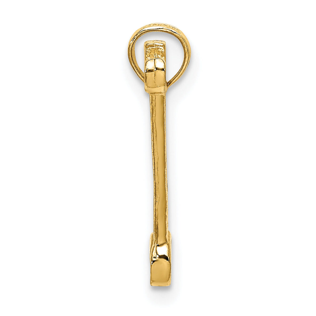 14K 3-D Double Open-Ended Wrench Charm-K7222