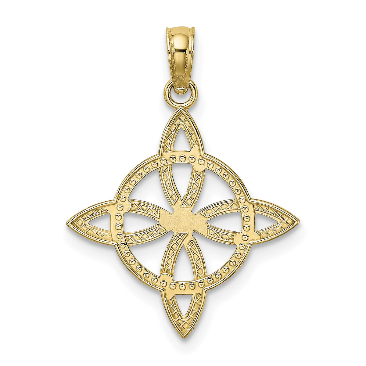 14k Small Celtic Eternity Knot Charm-K7223