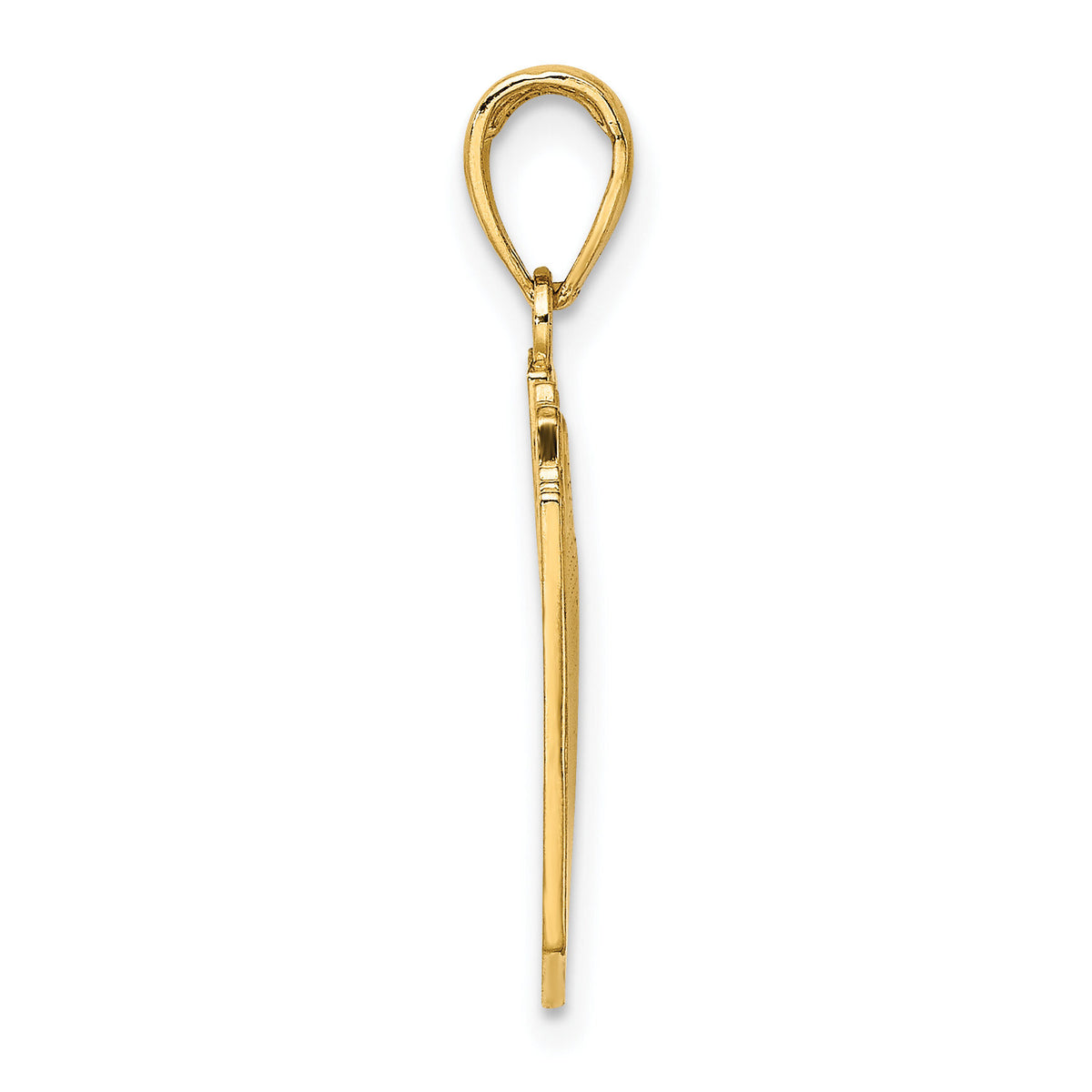 14K Pittsburgh Skyline Charm-K7226