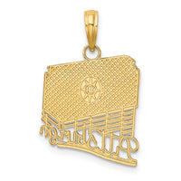 14K Pittsburgh Incline (Tram) Charm-K7229