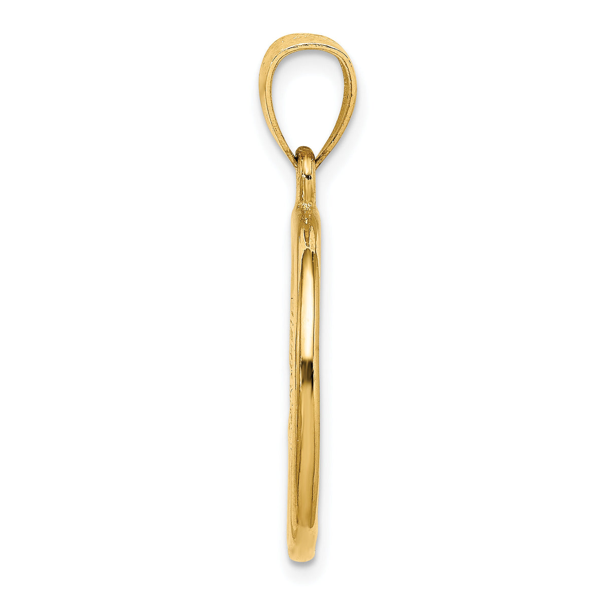 14K Washington D.C. Skyline Circle Charm-K7231