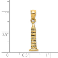 14K 3D Washington Monument Charm-K7234