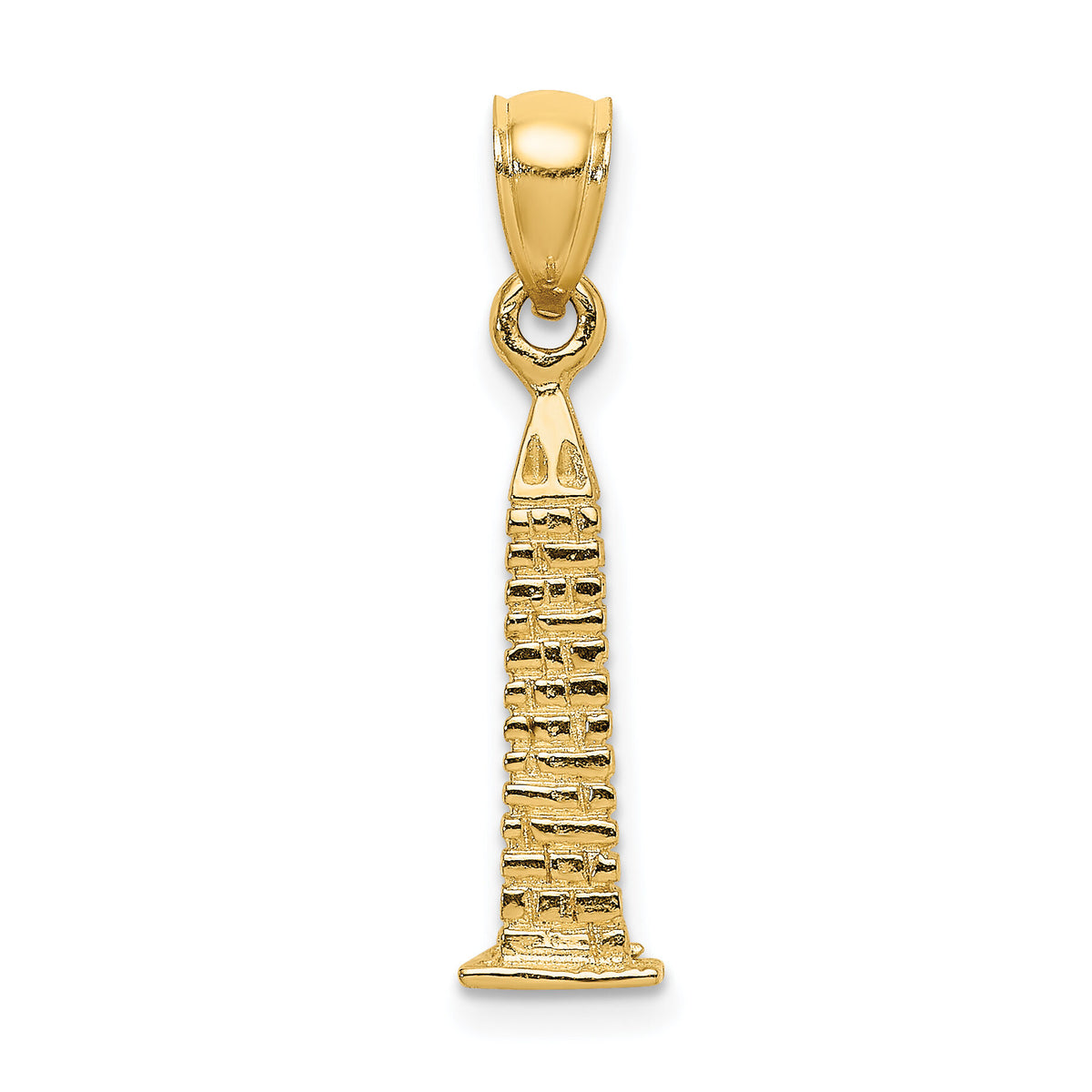14K 3D Washington Monument Charm-K7234