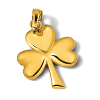 14K 3-Leaf Clover Charm-K7240