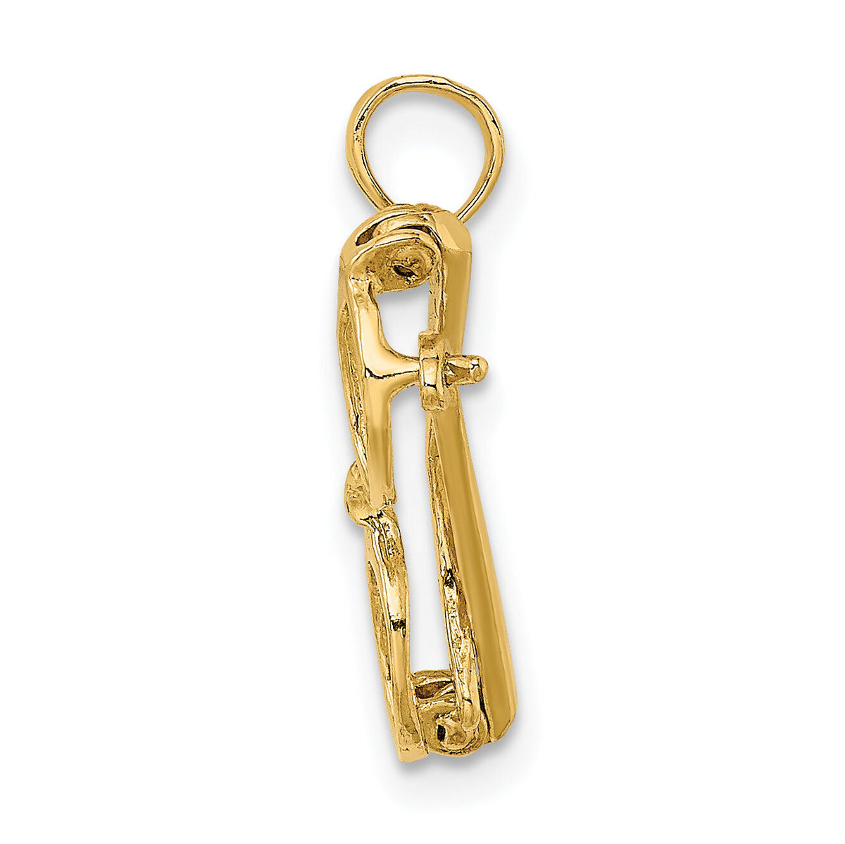 14K 3-D Moveable Glasses Charm-K7248