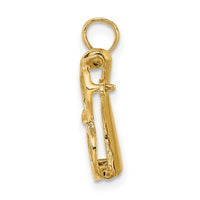 14K 3-D Moveable Glasses Charm-K7248
