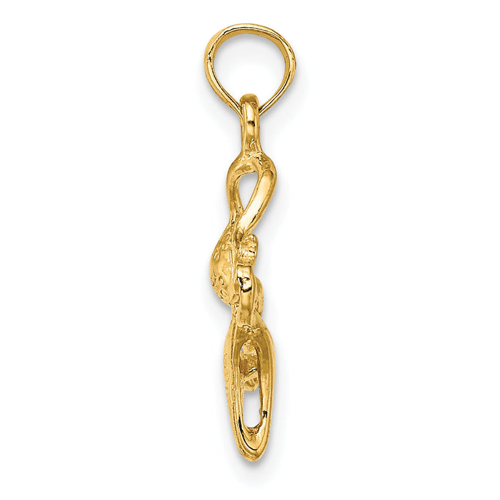 14K Bikini Bathing Suit Charm-K7258