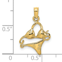 14K Bikini Bathing Suit Charm-K7258