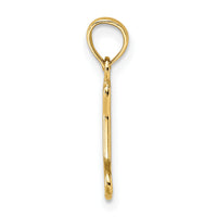 14K Cut-Out Polished Mini Dog Bone Charm-K7270