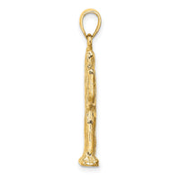 14K 3-D Saguaro Cactus Charm-K7282