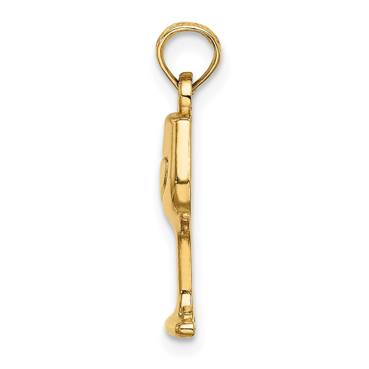 14K Wine Glass Charm-K7293