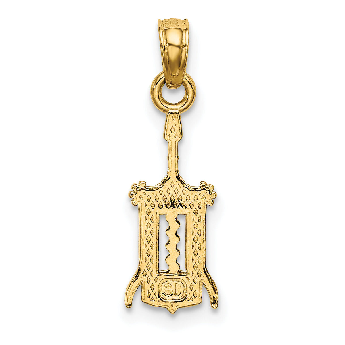 14K Wine Opener Charm-K7294