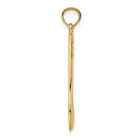14K Polished 3-D Spoon Charm-K7342