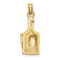 14k  Cheese Board w/ Knife Charm-K7359