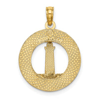14K BOOTHBAY HARBOR Lighthouse Charm-K7370