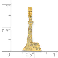 14K Lighthouse w/ Building Charm-K7377