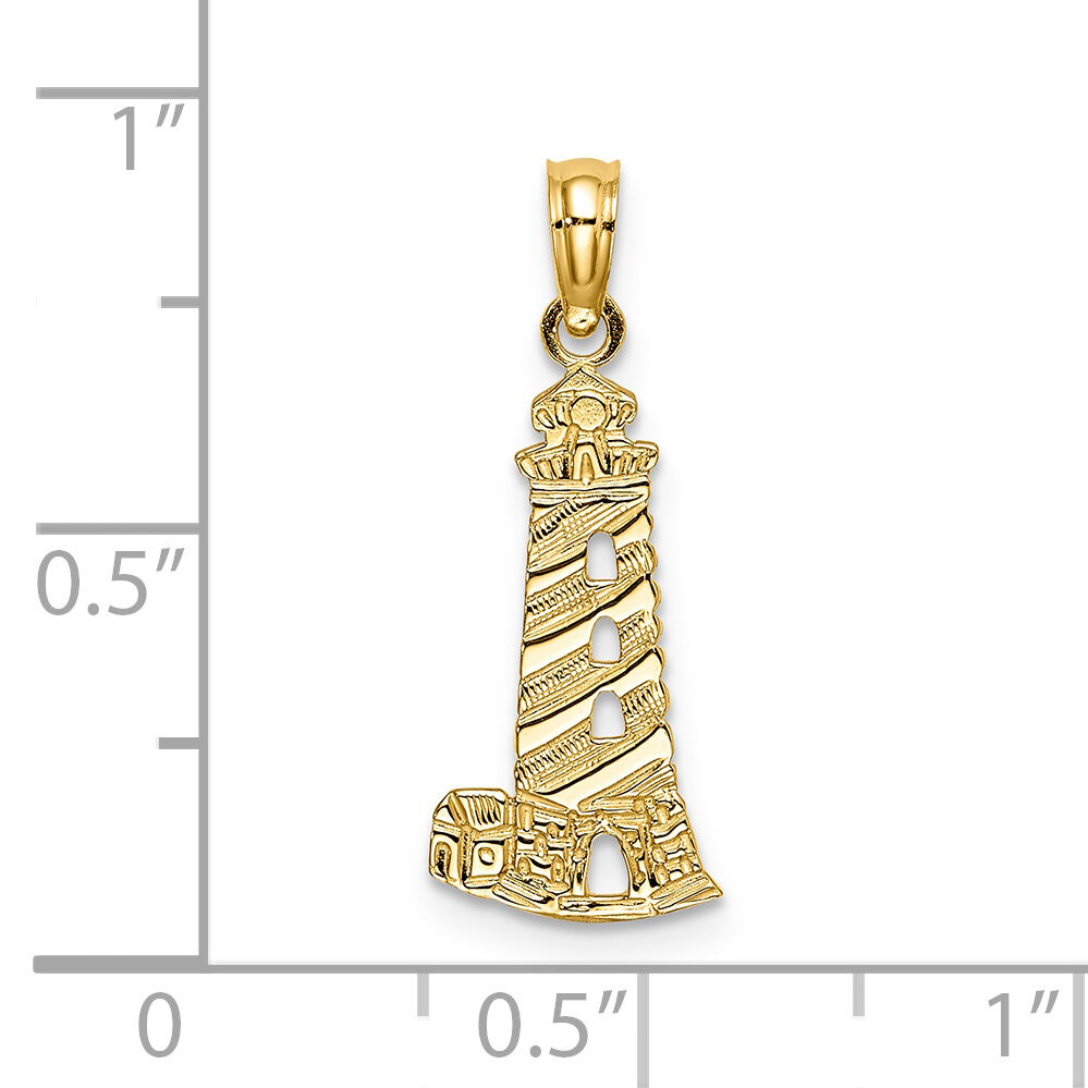 14K Lighthouse Charm-K7379