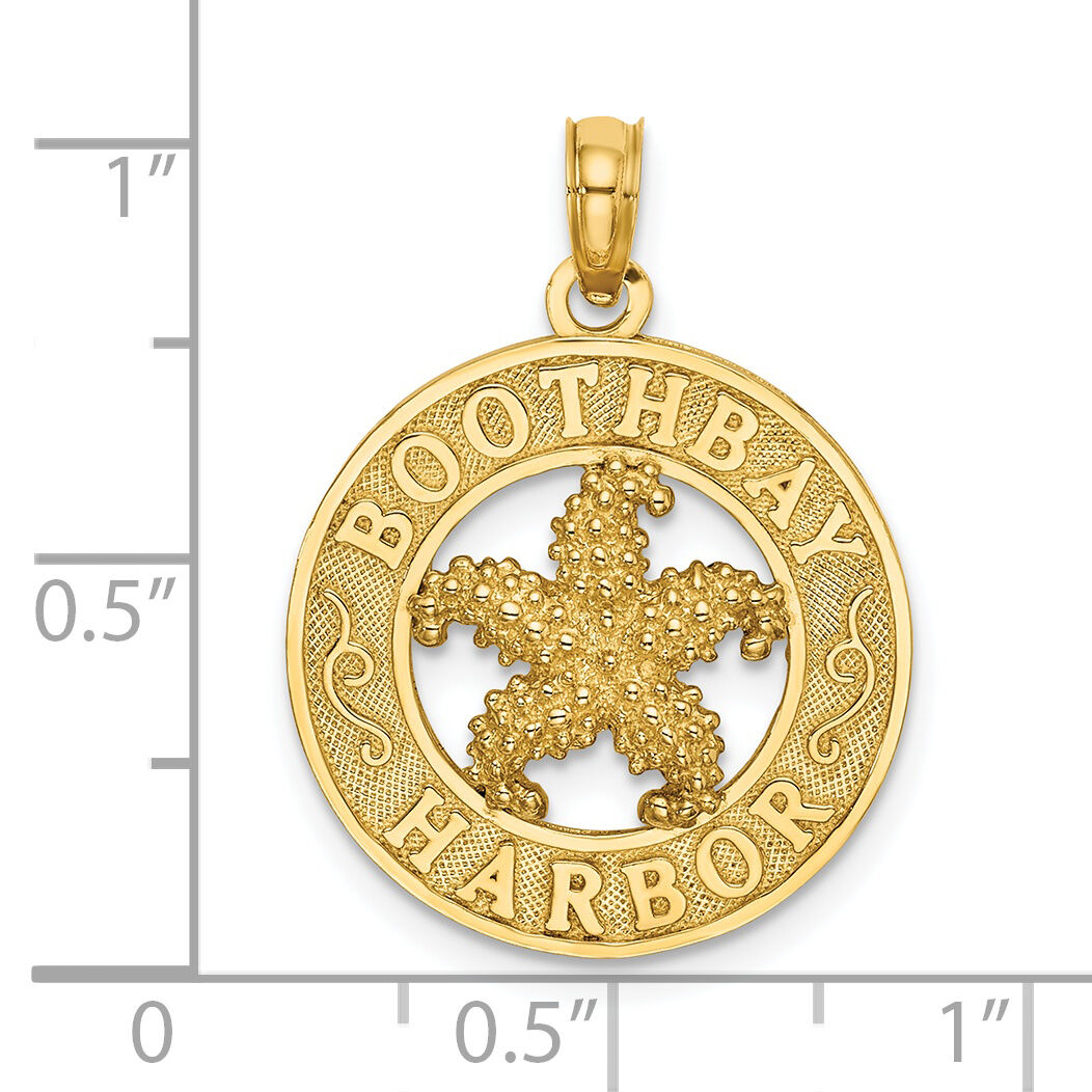 14K BOOTHBAY HARBOR Starfish Charm-K7381