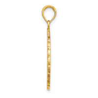 14K PUERTO RICO Palm Tree Charm-K7385