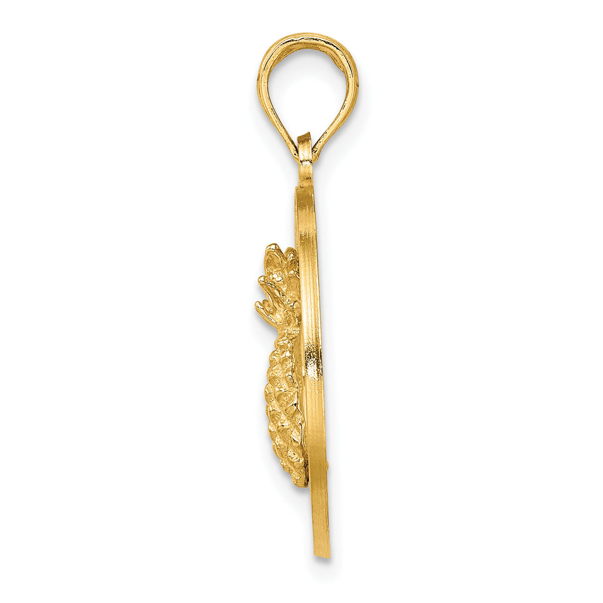 14K CHARLESTON Pineapple Charm-K7386