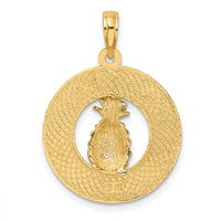 14K CHARLESTON Pineapple Charm-K7386