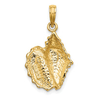 14K Conch Shell Charm-K7397