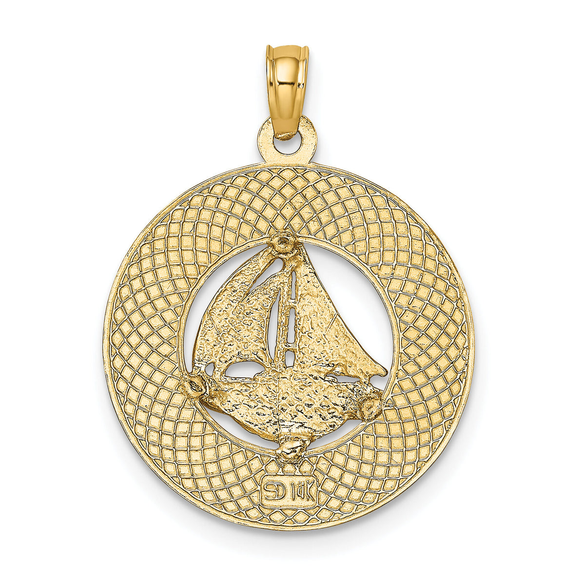 14K ANNAPOLIS MD Sailboat Charm-K7510