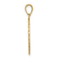 14K JAMAICA and Palm Tree Disk Charm-K7516