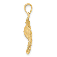14K Stingray Charm-K7538