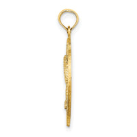 14K MYRTLE BEACH w/Palm Tree Circle Charm-K7543
