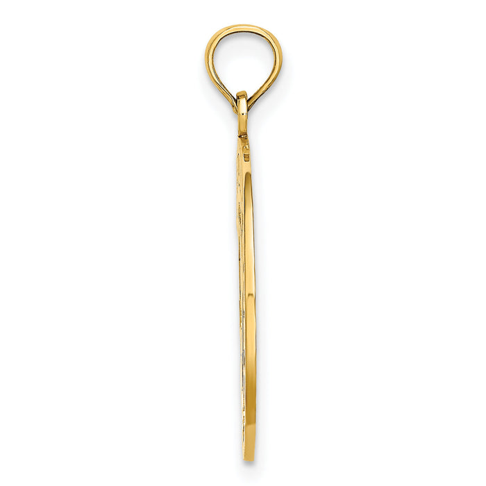 14K KENNEBUNKPORT Dolphins Charm-K7551