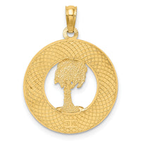 14K PAWLEYS ISLAND Palm Tree Charm-K7553