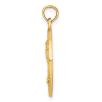 14K CHARLESTON Palm Tree Charm-K7555