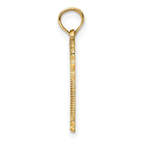 14K NAPLES Palm Tree Charm-K7565