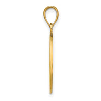 14k NAPLES Dolphins Pendant-K7566