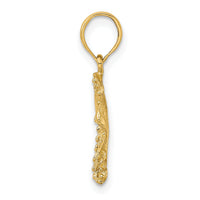 14K Stingray Charm-K7578